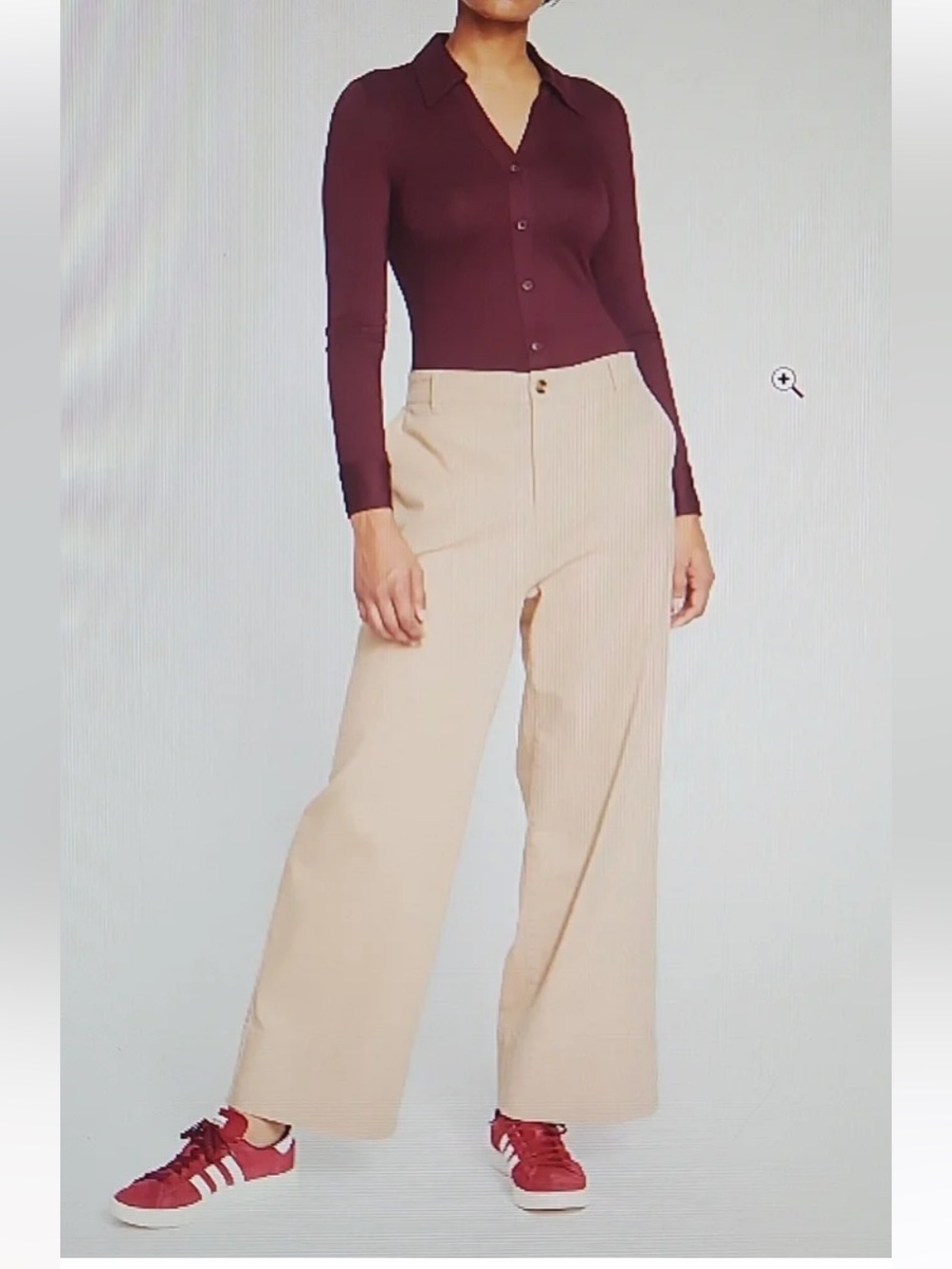 NWT Universal Standard Carol High Rise High Stretch Jeans in Ivory Size XL - Picture 2 of 16